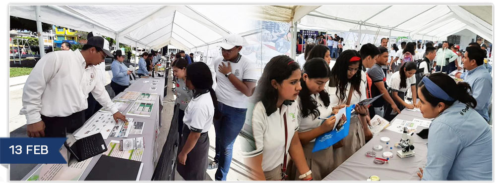 El TecNM Campus Las Choapas participa en "Expo Universidad 2020" en la ciudad de Agua Dulce, Veracruz.